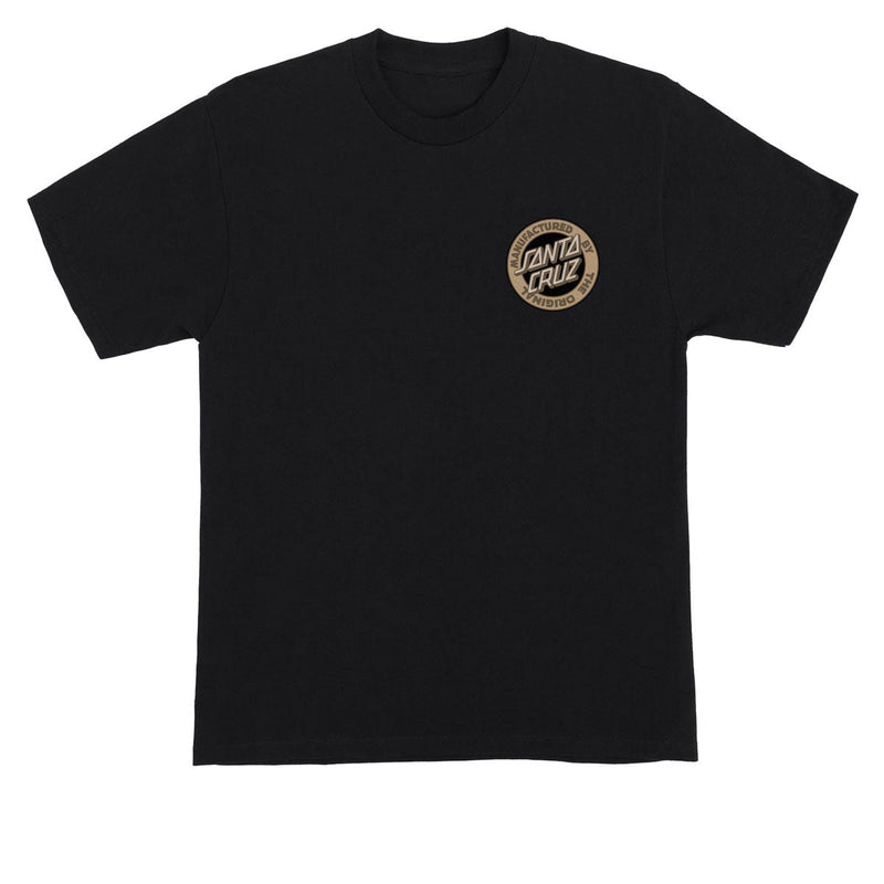 Santa Cruz Carved MFG T-Shirt - Black 2025