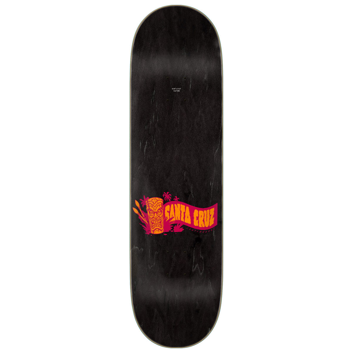 Santa Cruz Roskopp Tiki Mug Skateboard Deck - 8.50