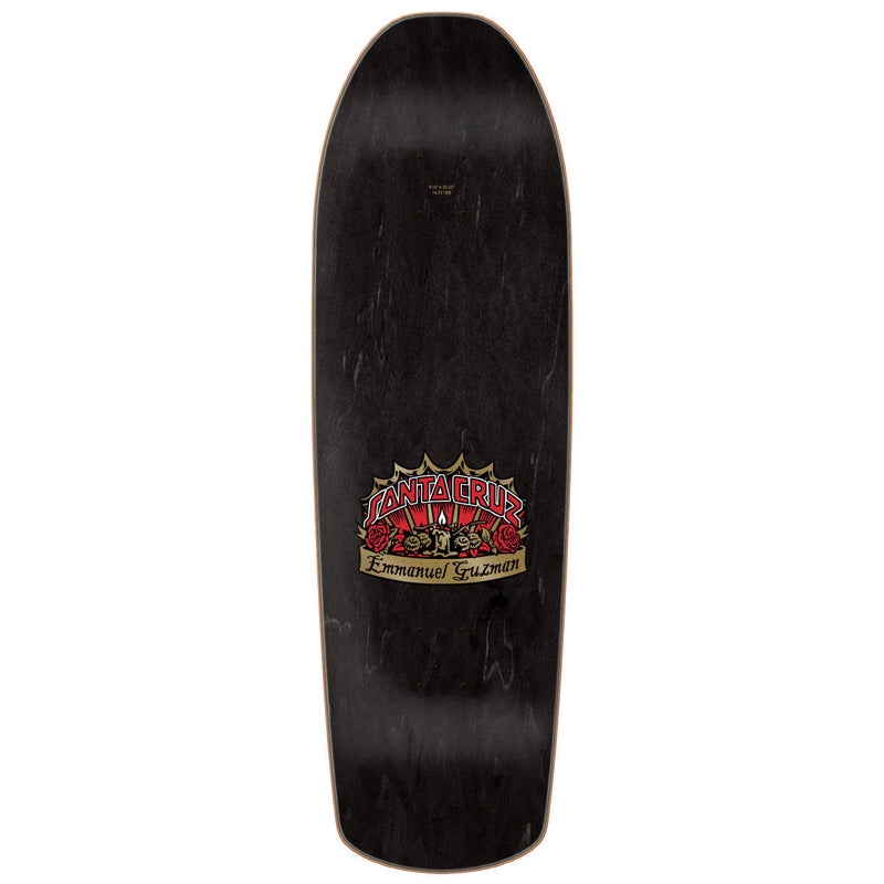 Santa Cruz Guzman Divine Diner Shaped Skateboard Deck - 9.16
