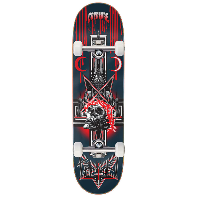 Creature Baekkel Metal XX Skateboard Complete - 8.51