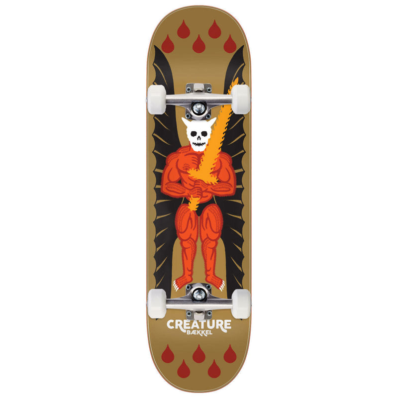 Creature Baekkel Demon Skateboard Complete - 8.60