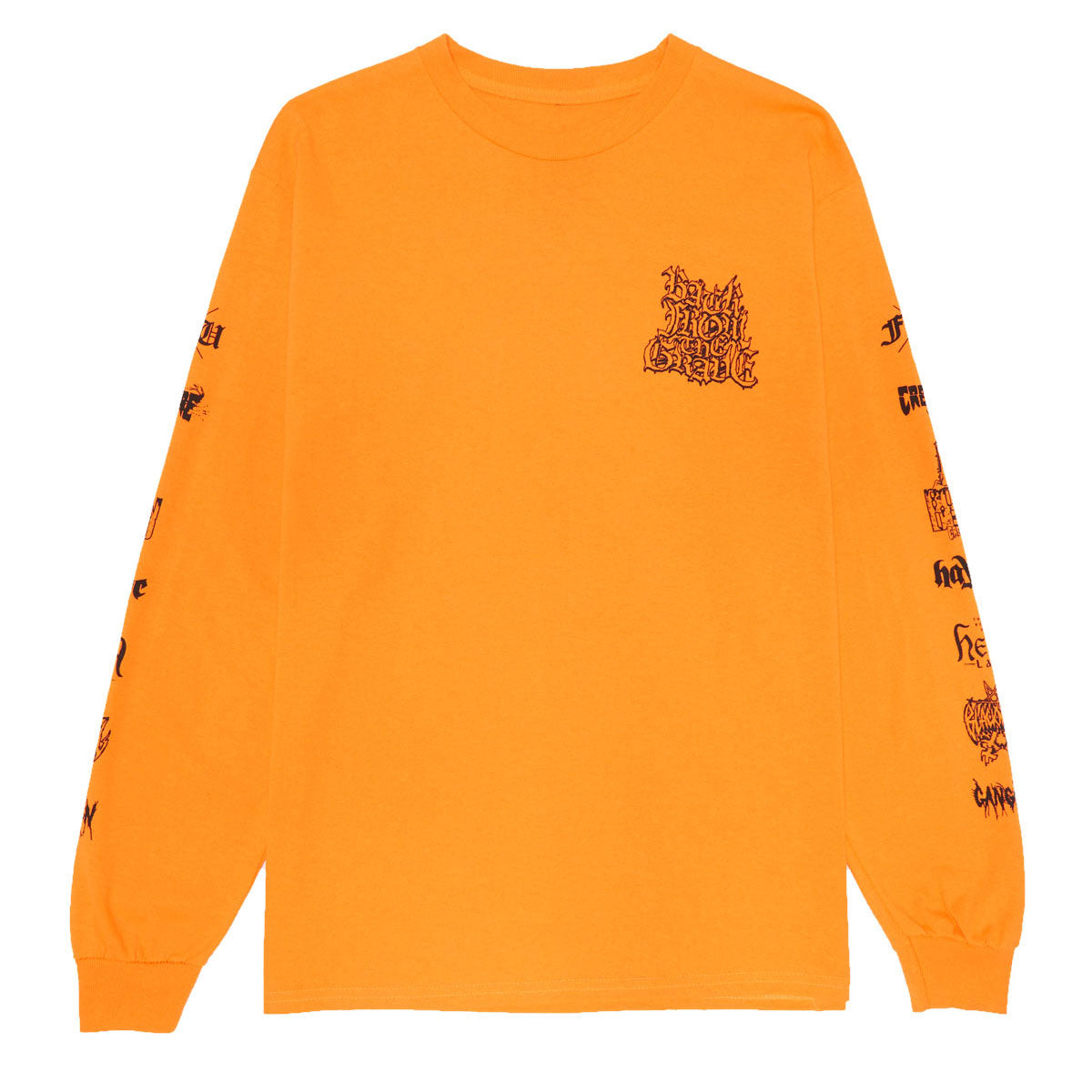 Creature Resurrection XX Long Sleeve T-Shirt - Safety Orange image 1