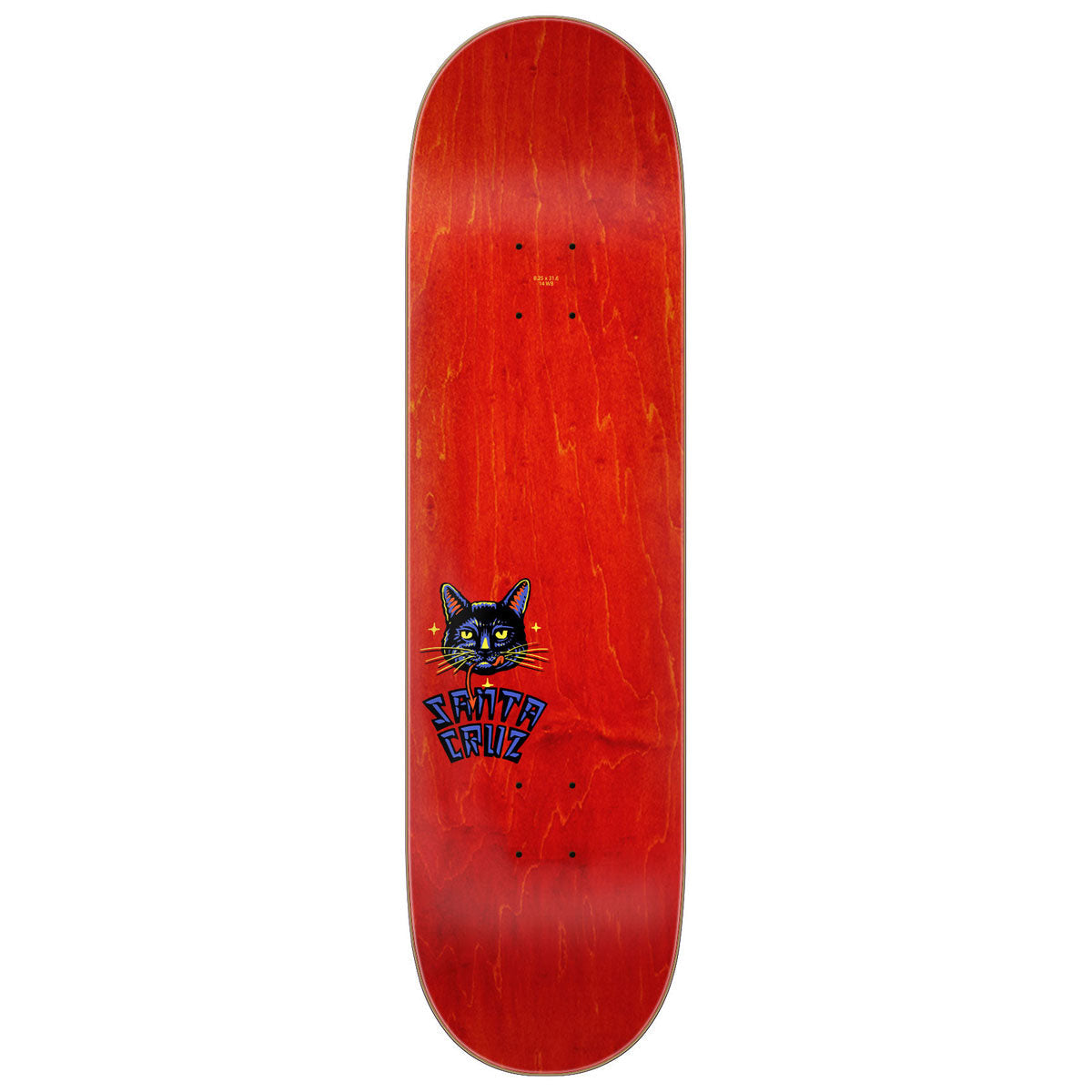 Santa Cruz Delfino Inferno Pro Skateboard Deck - 8.25