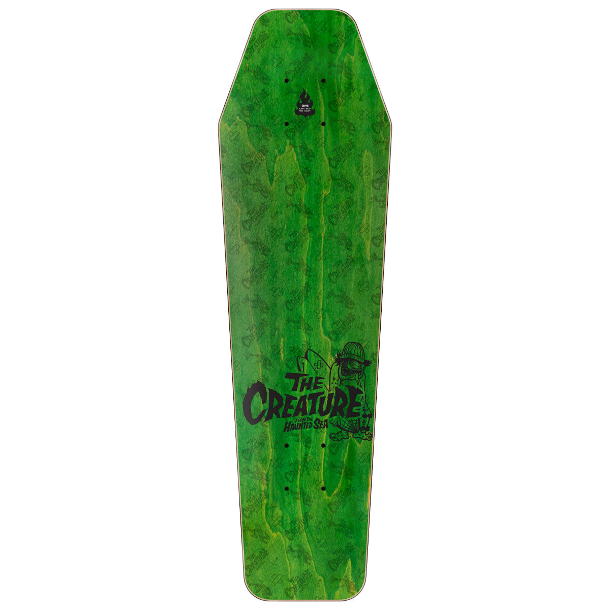 Creature Haunted Sea Skateboard Deck - 8.47