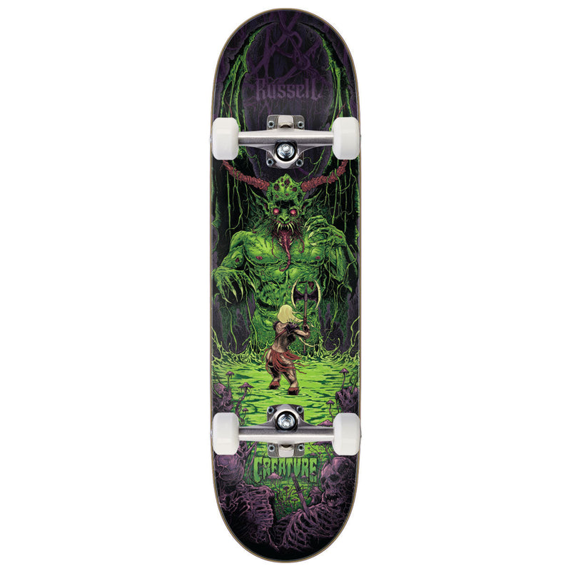 Creature Russell Swamp Pro Skateboard Complete - 8.60