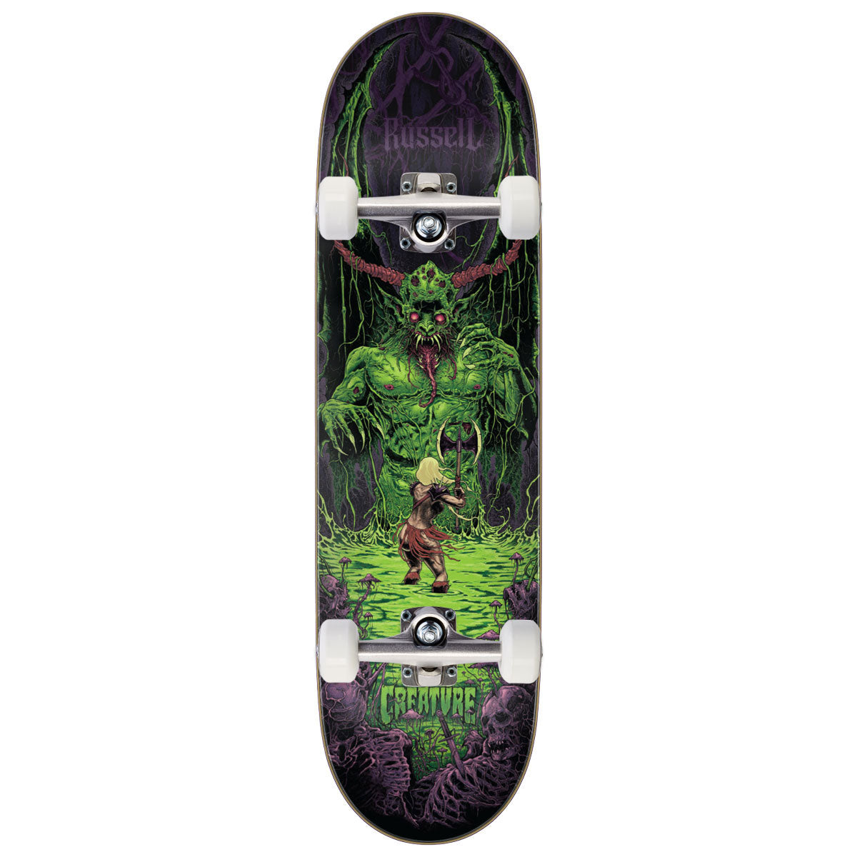 Creature Russell Swamp Pro Skateboard Complete - 8.60