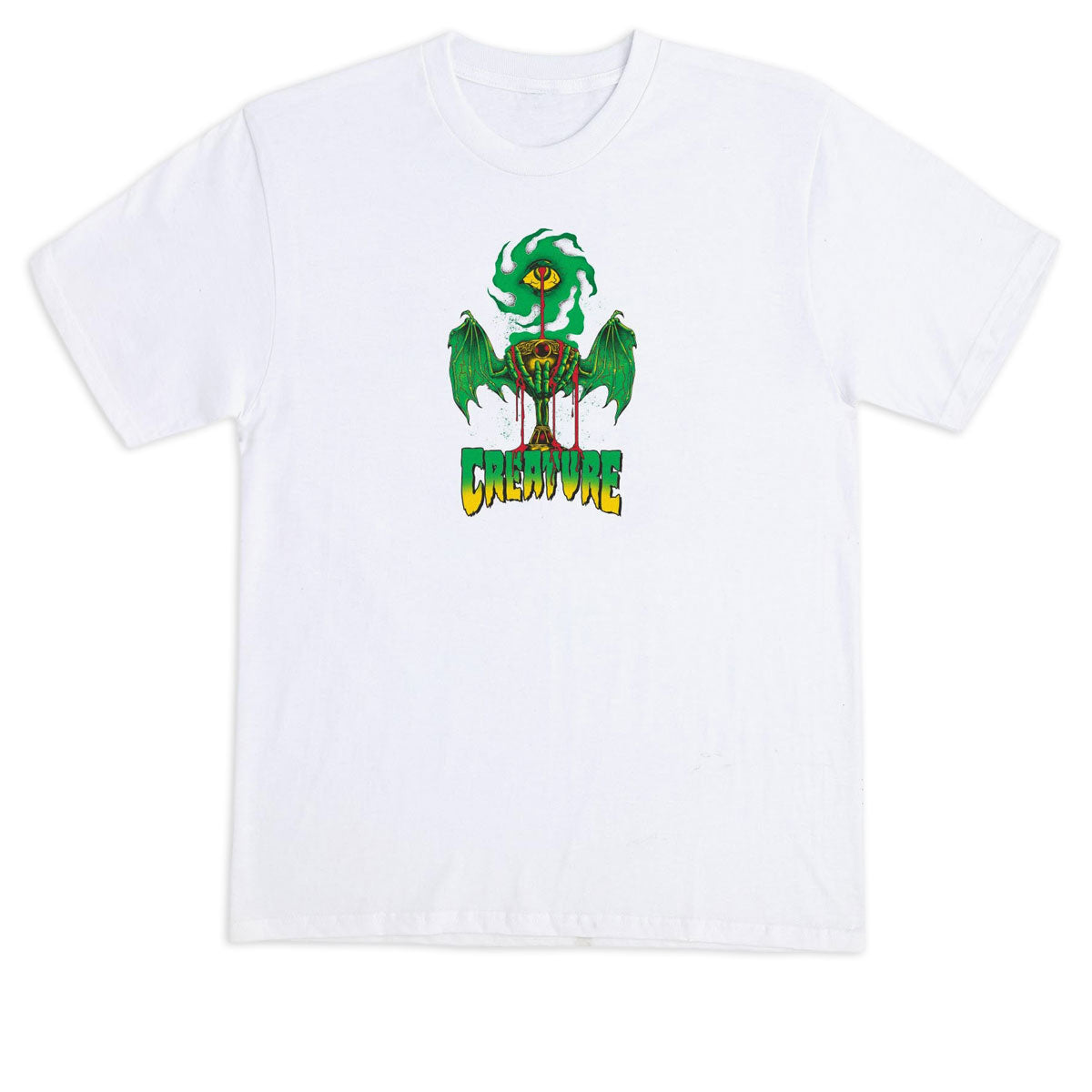 Creature Goblet T-Shirt - White image 1