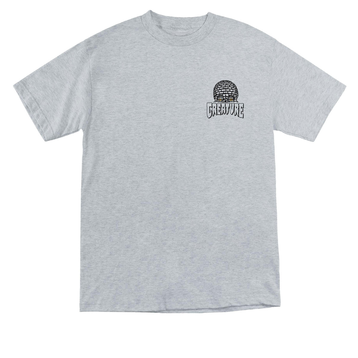 Creature Doom Skull T-Shirt - Sport Grey image 2