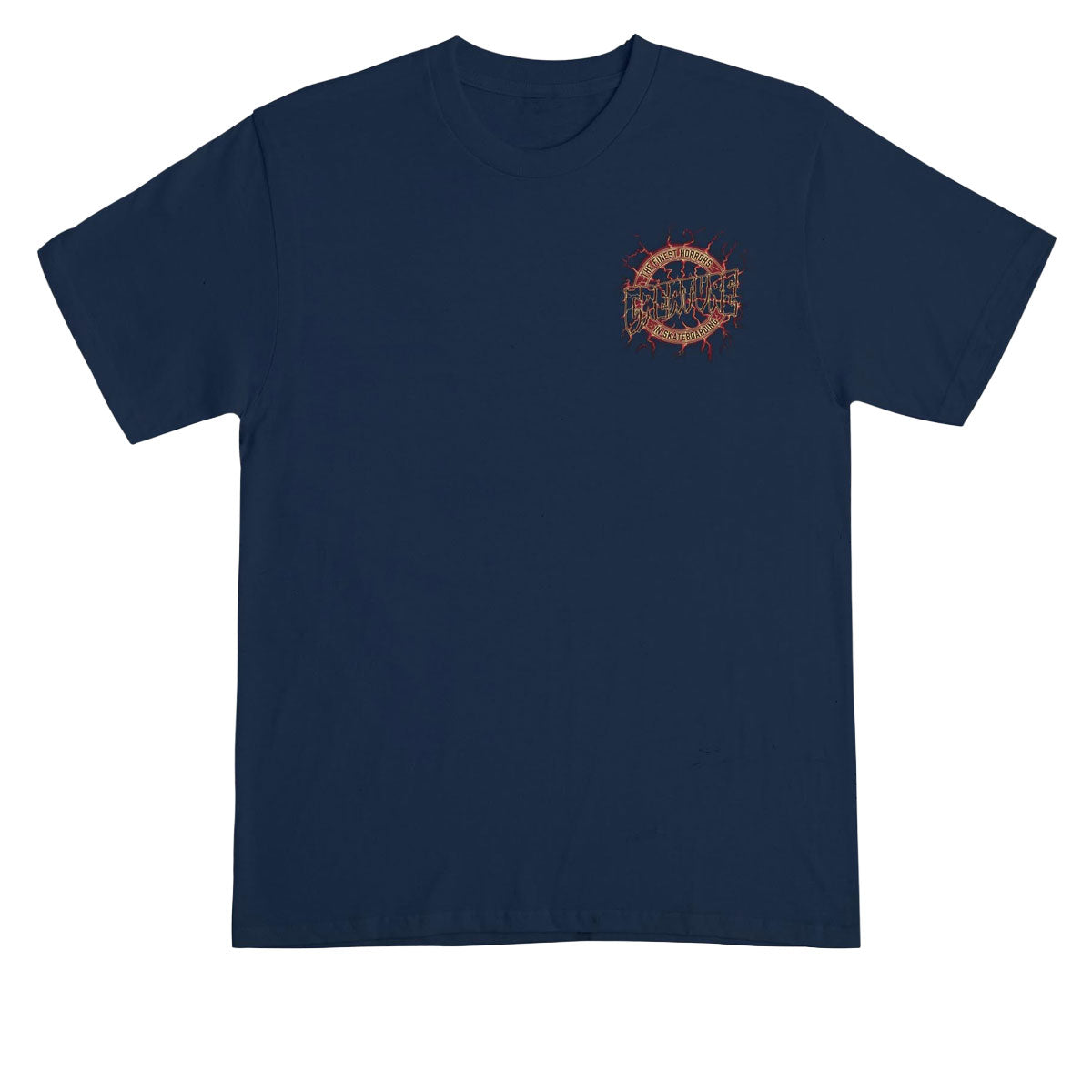 Creature Finest Strike T-Shirt - Navy image 2