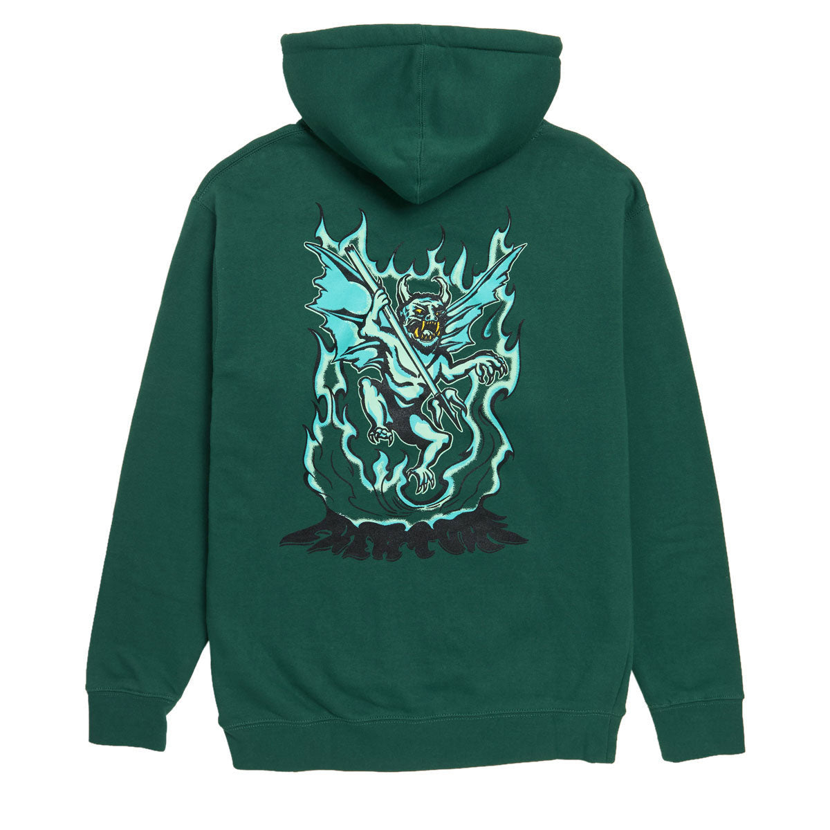 Creature Ghoul Hoodie - Dark Green image 1