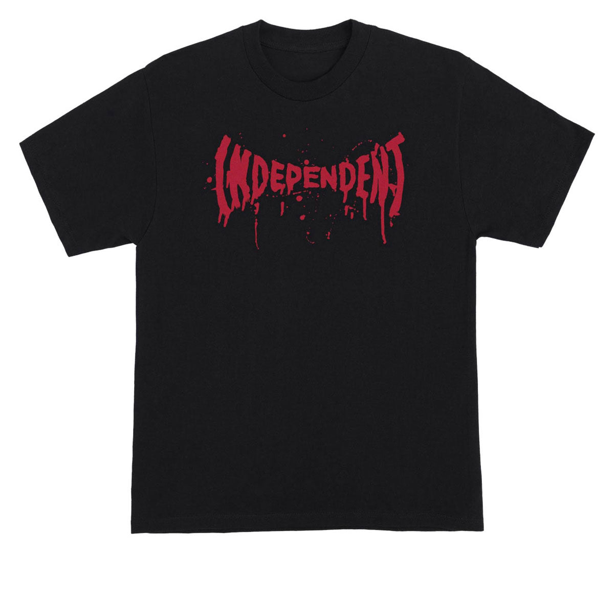 Independent Splatter Span T-Shirt - Black image 1