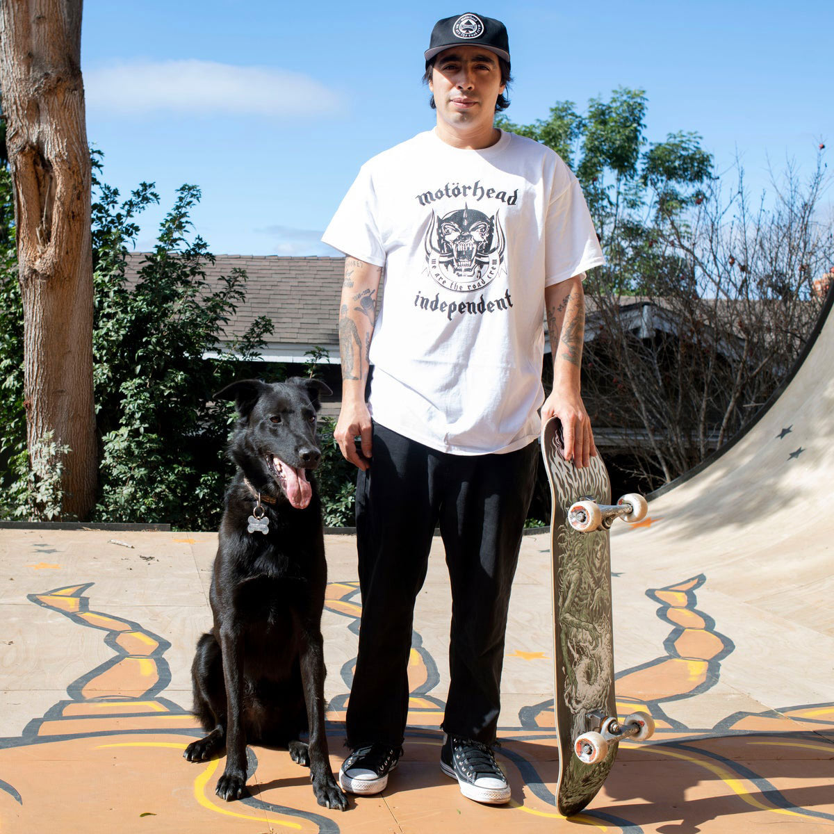 Independent x Motörhead Warpig T-Shirt - White image 3