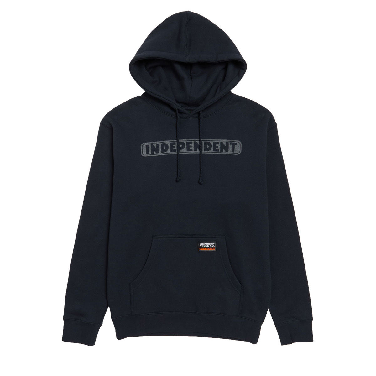 Independent Bar Logo Reflective Hoodie - Navy image 1