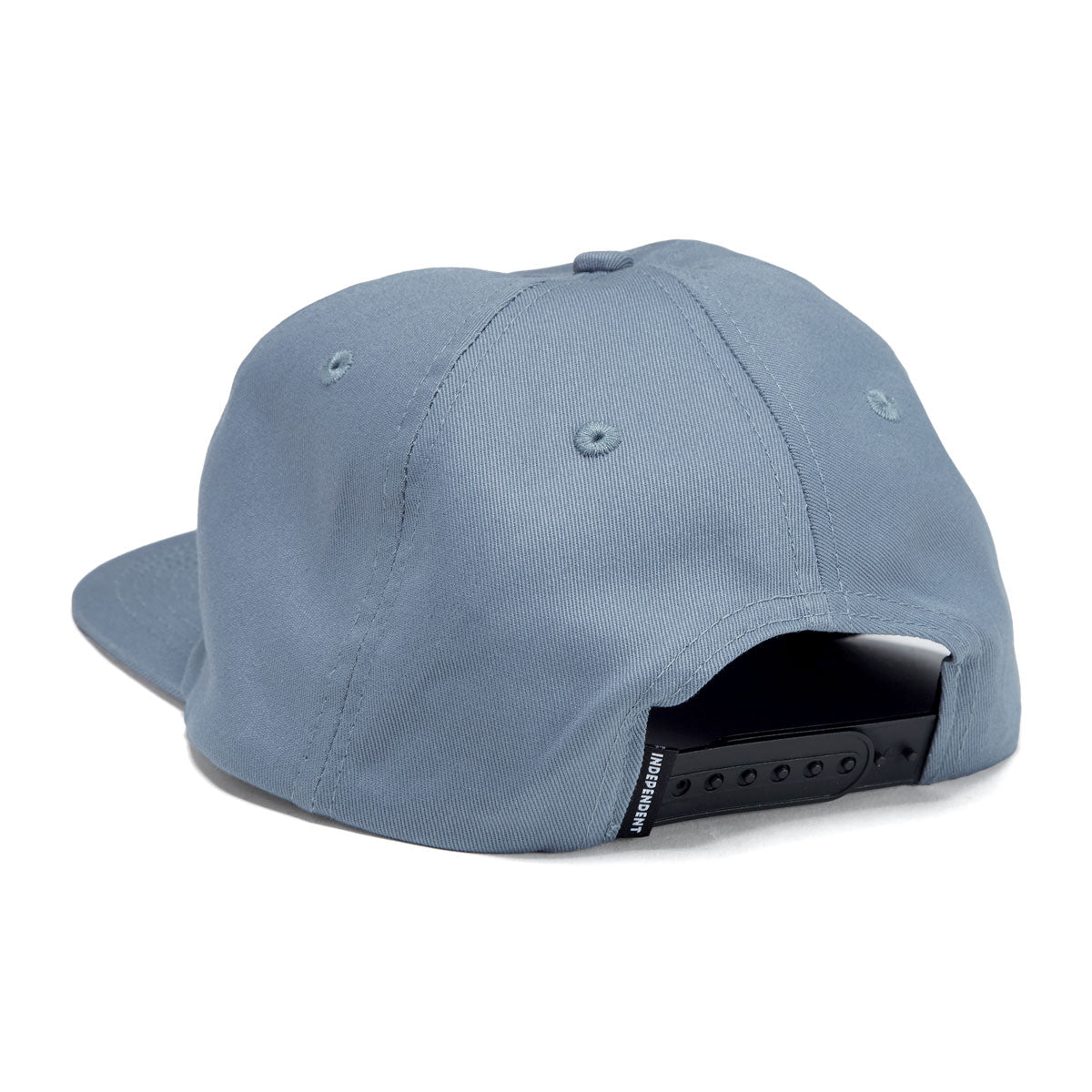 Independent Bar Logo Snapback Hat - Slate Blue image 2