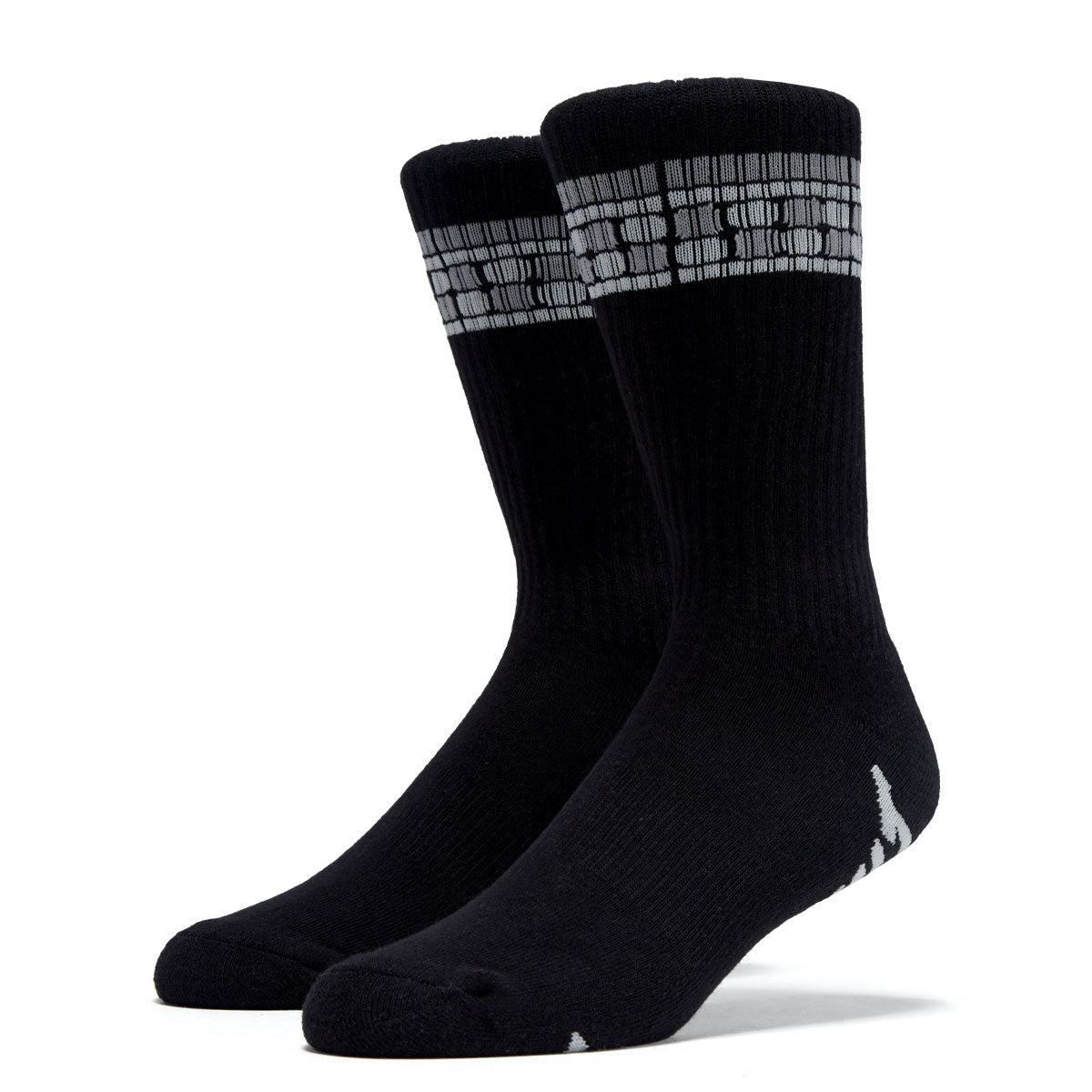 Independent Tile Span Crew Socks - Black image 1