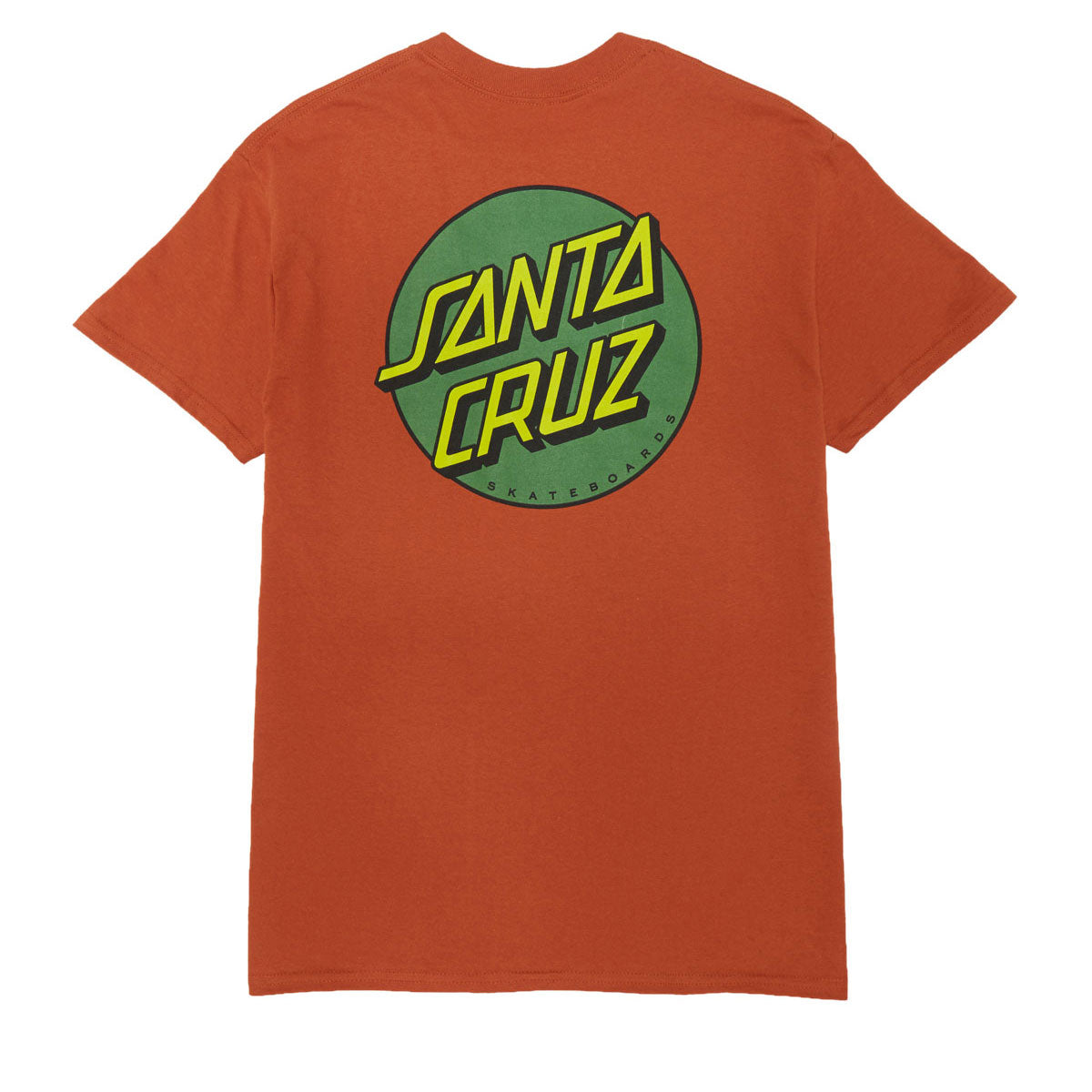 Santa Cruz Other Dot T-Shirt - Texas Orange/Leaf image 2
