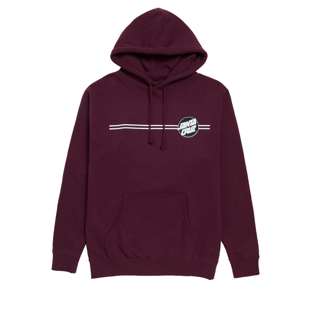 Santa Cruz Other Dot Hoodie - Maroon/Black/Silver image 1