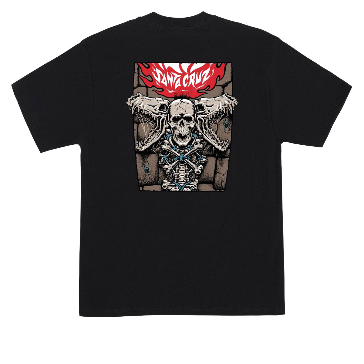 Santa Cruz Pace Torch Center T-Shirt - Black image 1