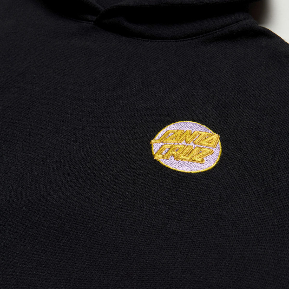 Santa Cruz Womens Cruz Embroidered Hoodie - Black image 2