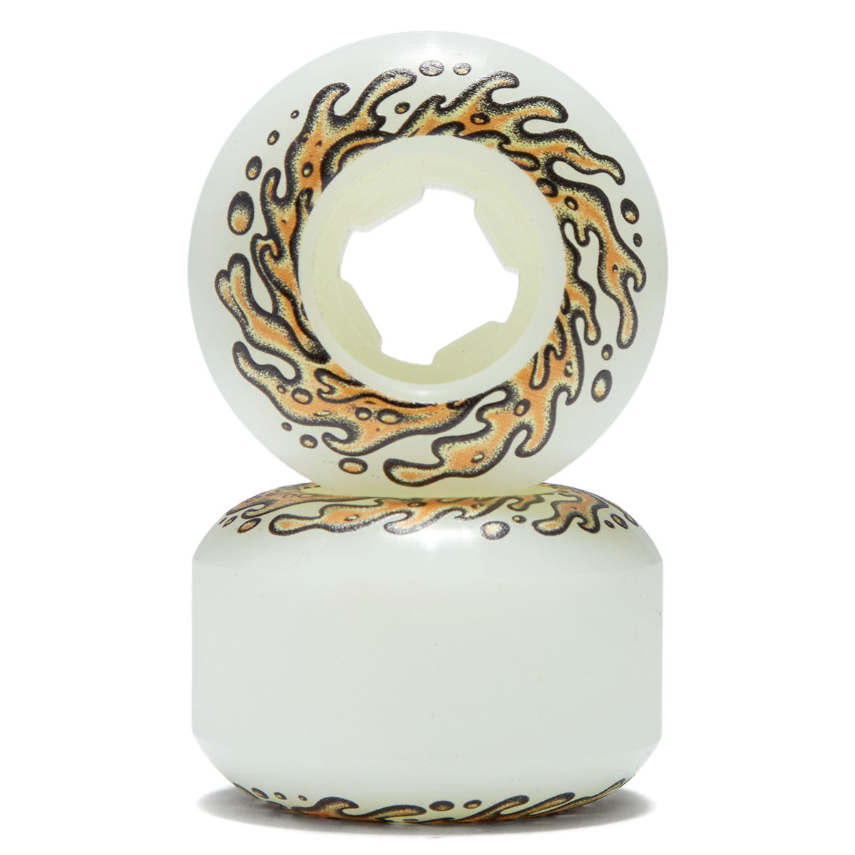 Slime Balls OG Eggs Half Dozen Mini Chubbies 99a Skateboard Wheels - White - 45mm image 4