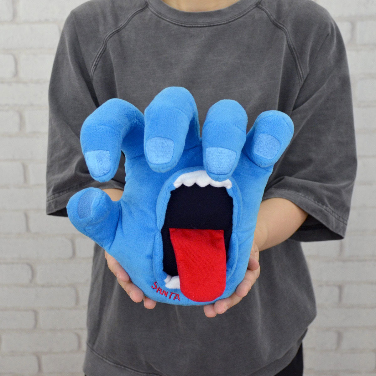 Santa Cruz Screaming Hand Plushie - Blue image 5