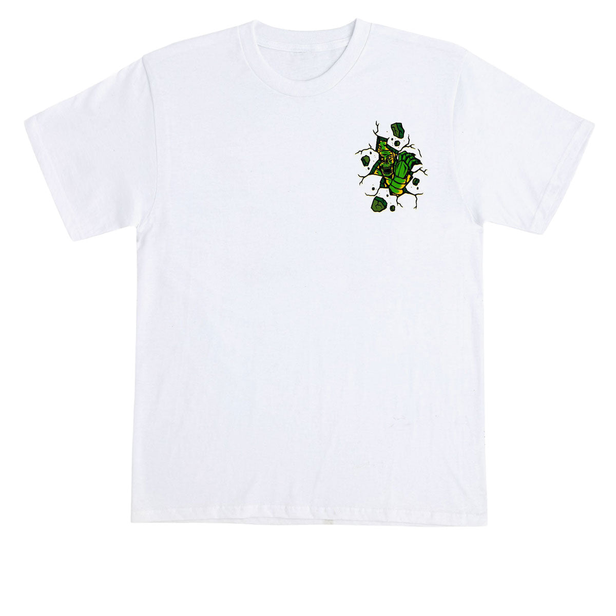 Creature Breaker Logo Outline T-Shirt - White image 2