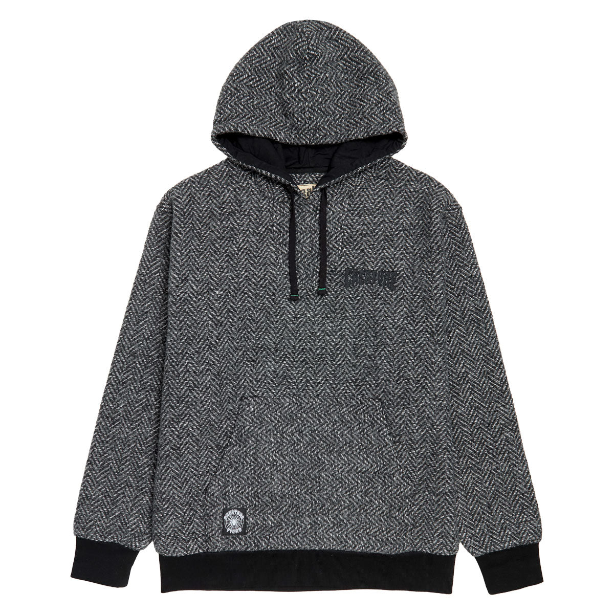 Creature Baja Hoodie - Black/Grey image 1