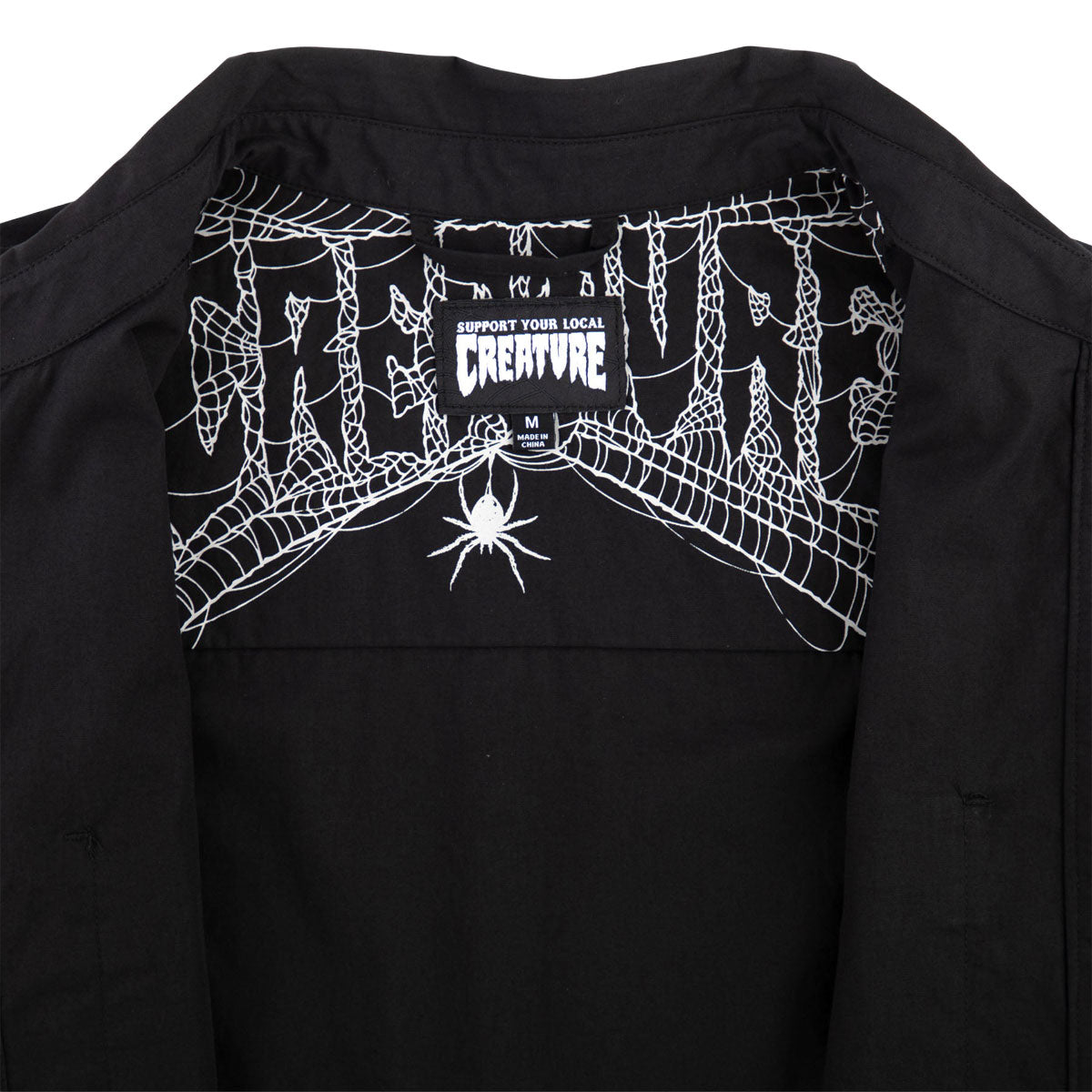 Creature Web 2 Relic Work Shirt - Black image 5