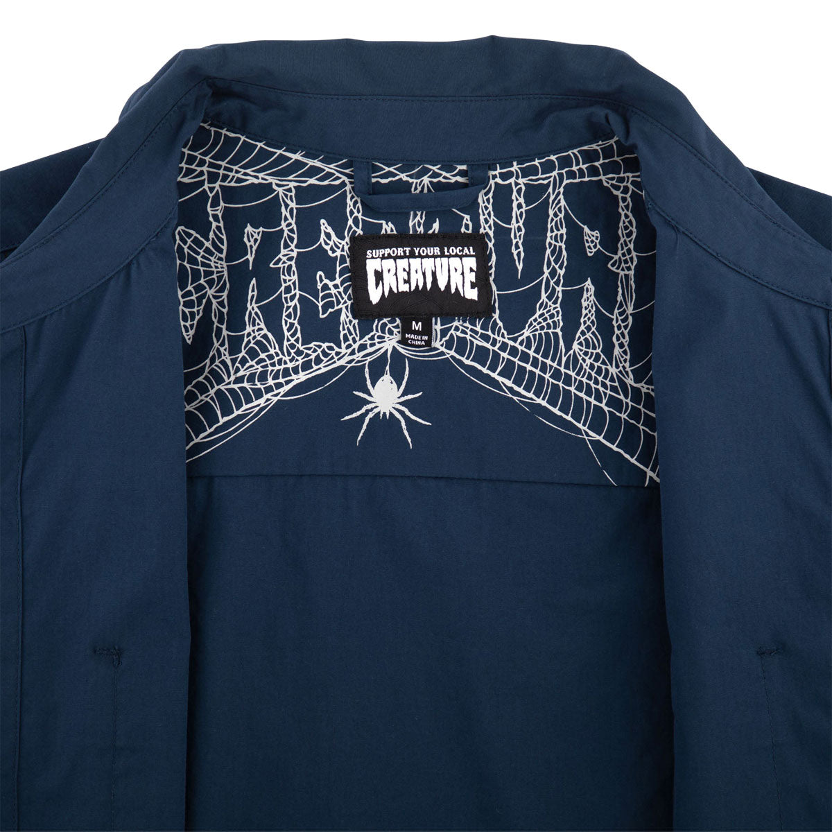 Creature Web 2 Relic Work Shirt - Navy image 5