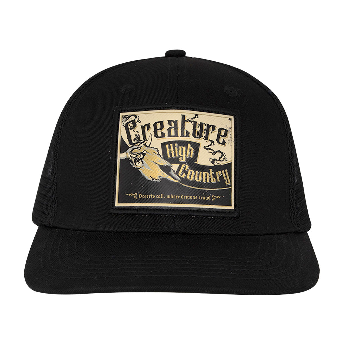 Creature High Country Trucker Hat - Black image 2