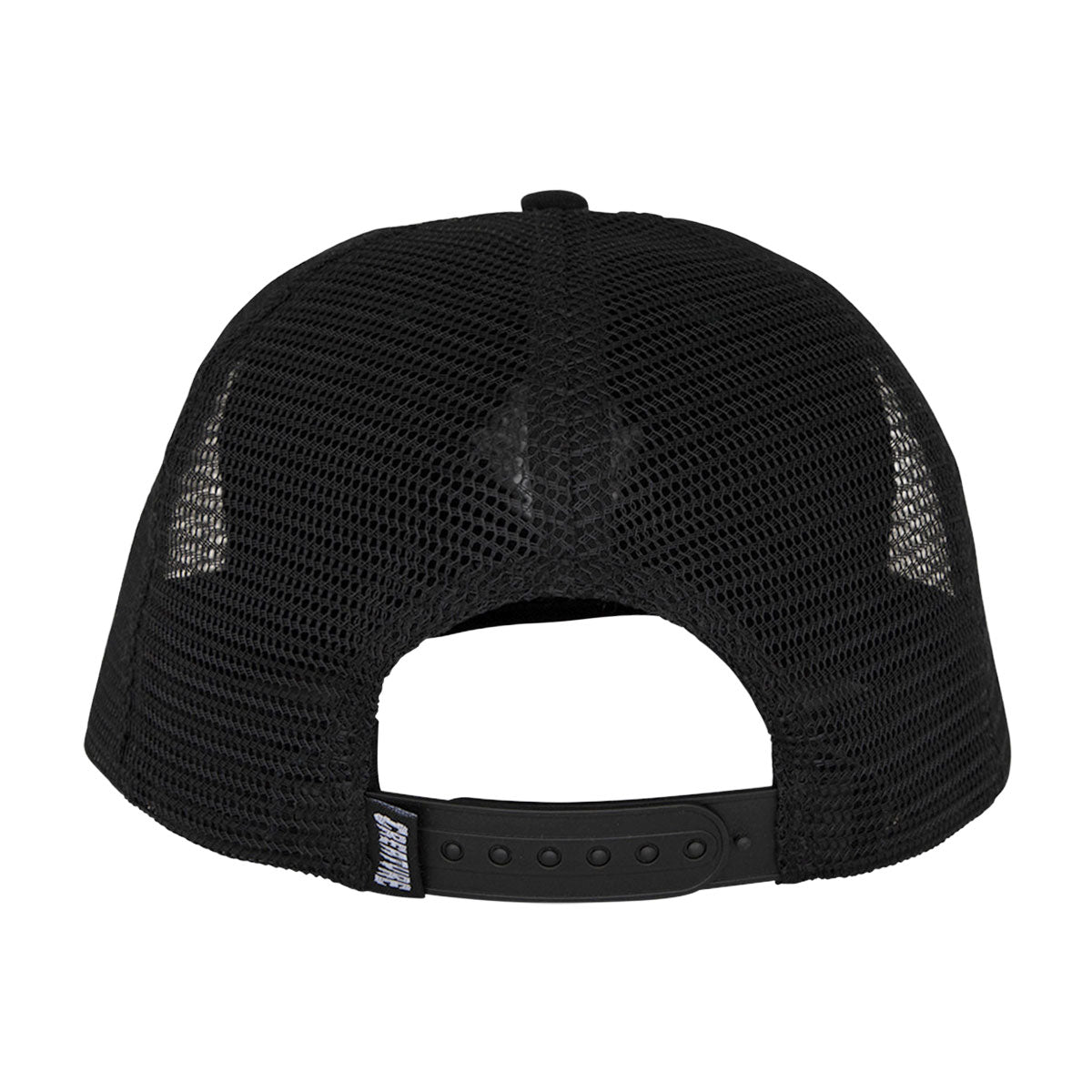 Creature Bonehead Flame Wash Mesh Trucker Hat - Green Flannel image 2