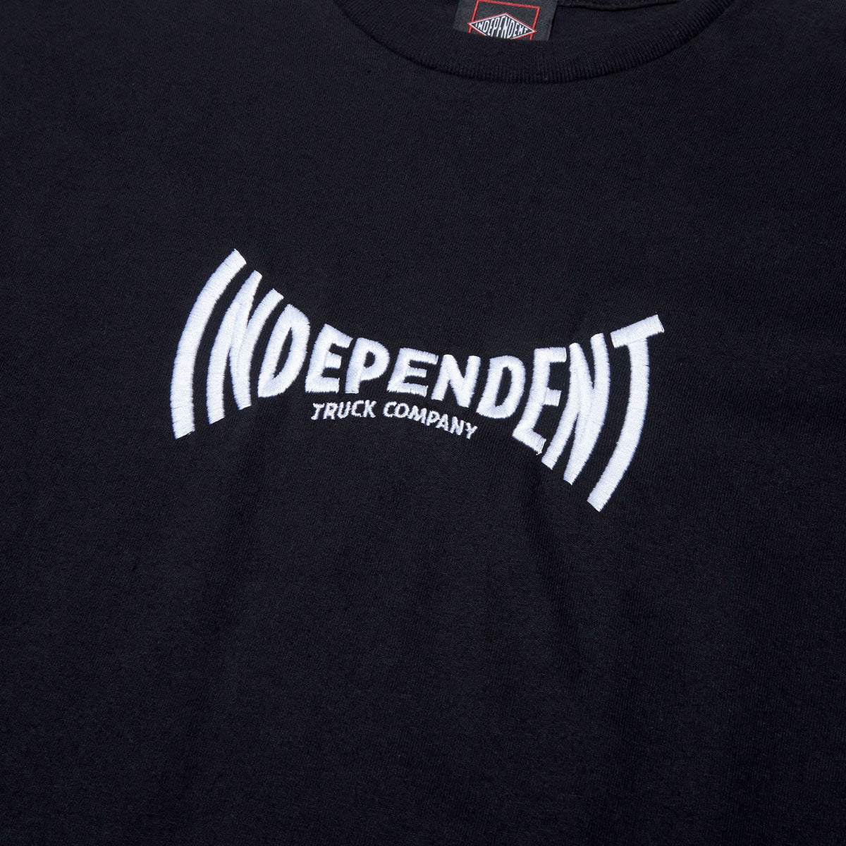 Independent Embroidered Span T-Shirt - Black image 2