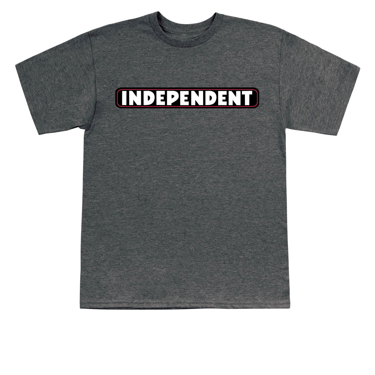 Independent Bar Logo T-Shirt - Dark Heather image 1
