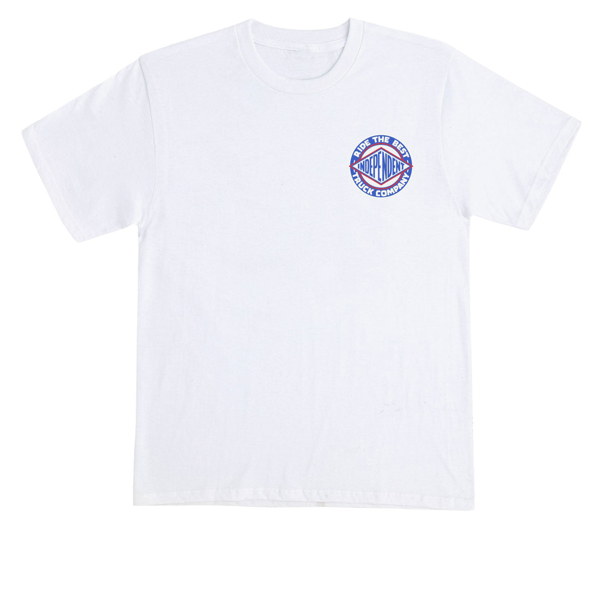 Independent BTG Summit T-Shirt - White/Blue/Red image 1