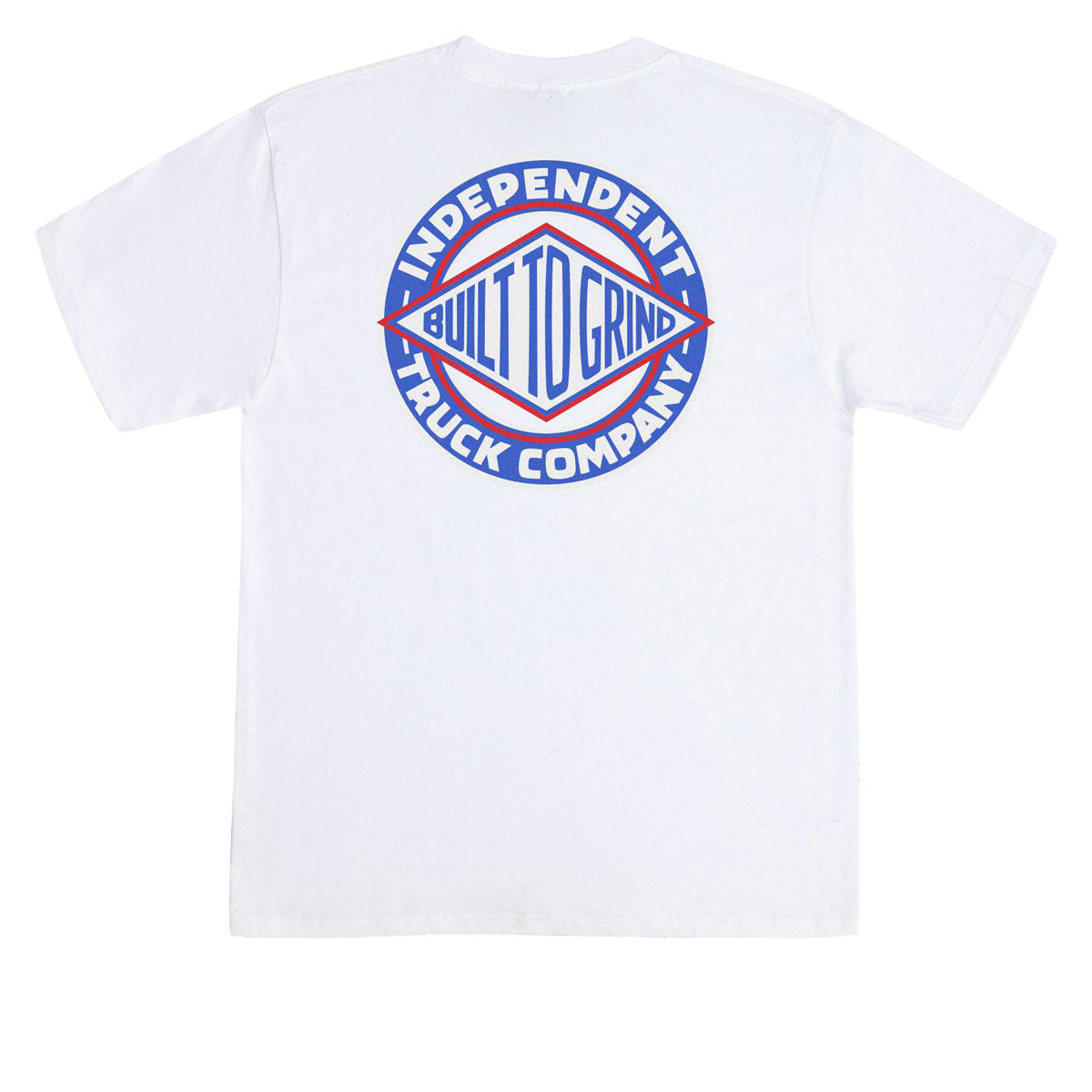 Independent BTG Summit T-Shirt - White/Blue/Red image 2