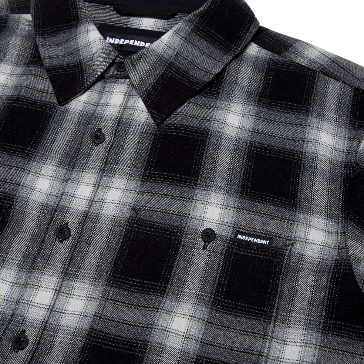 Independent Belmont Shirt - Black/Smoke image 3