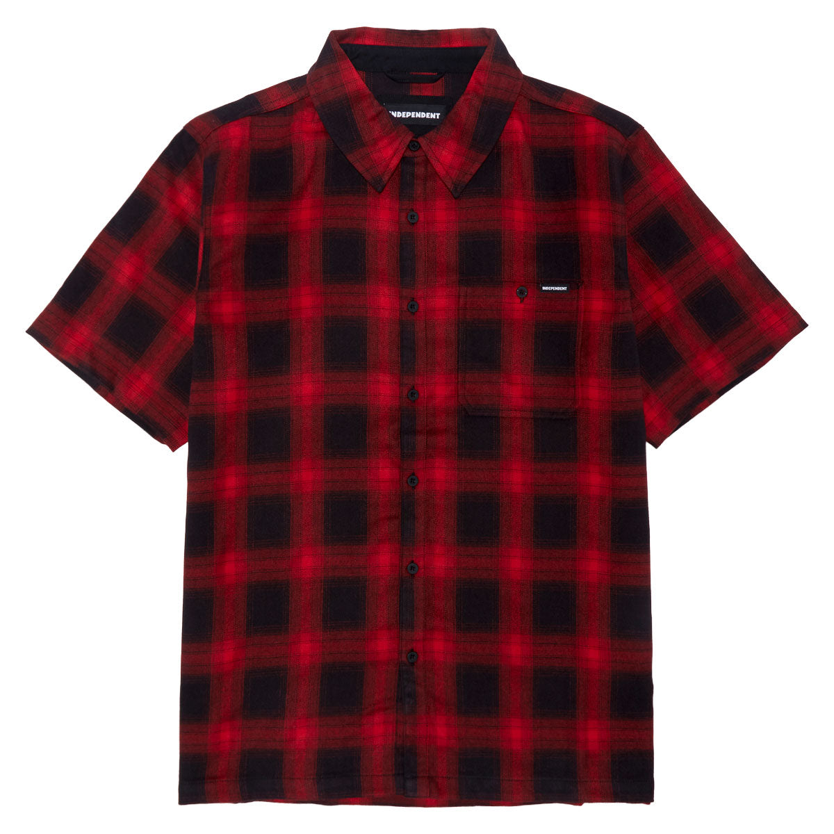 Independent Belmont Shirt - Black/Red image 1