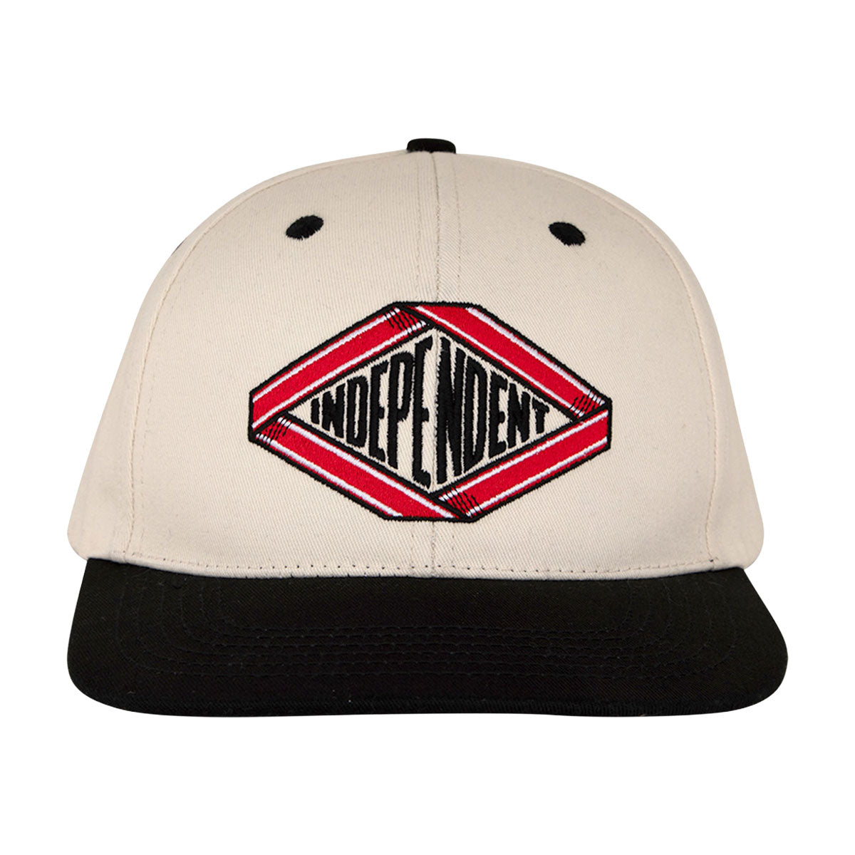 Independent Scroll 2 Snapback Hat - Natural/Black image 2