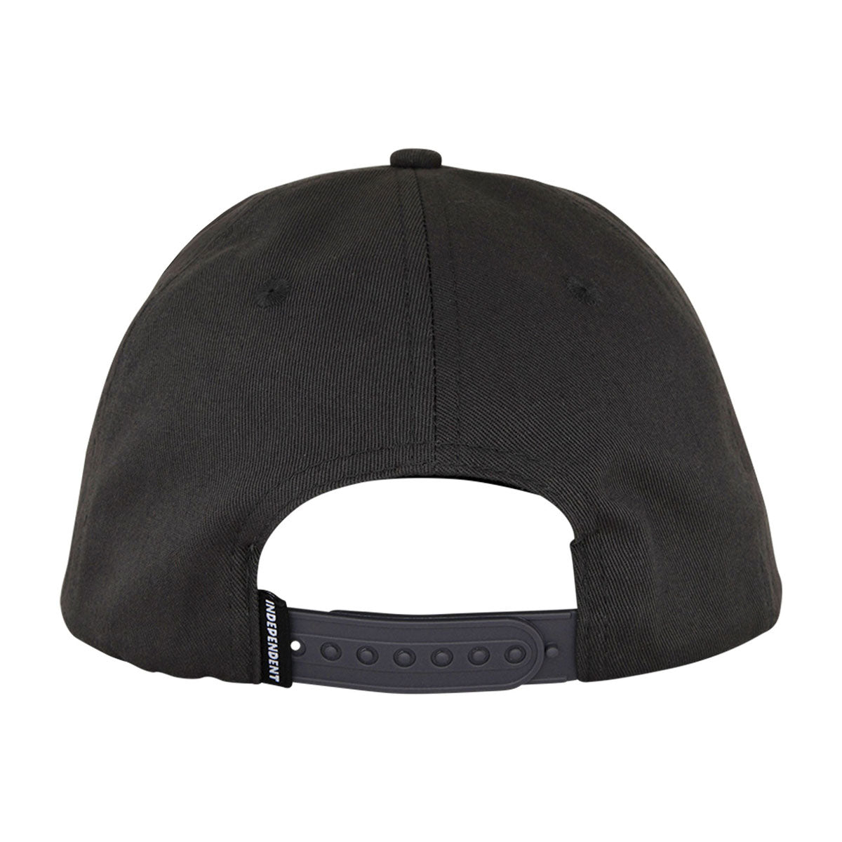 Independent Bar Logo Snapback Hat - Charcoal image 3