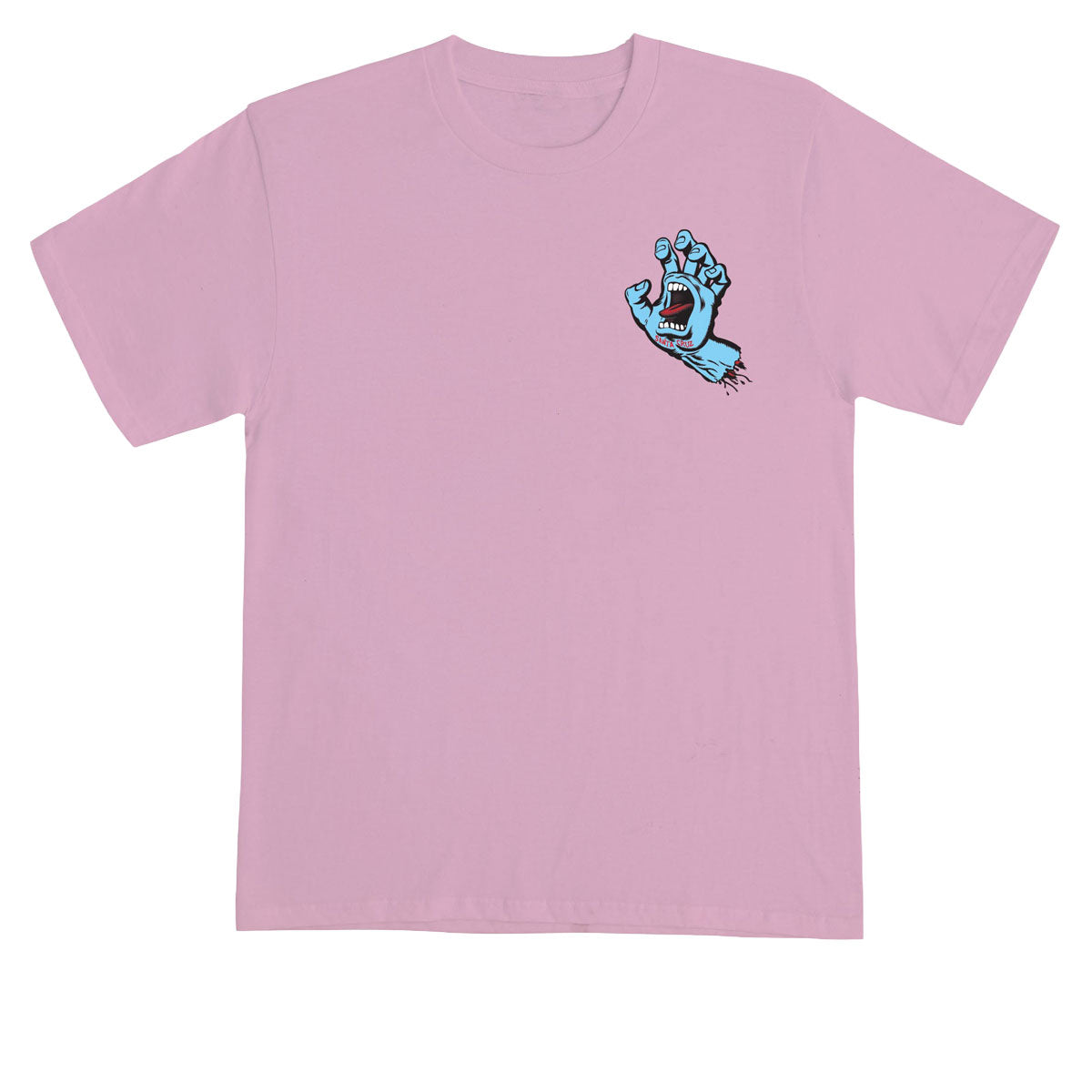 Santa Cruz Screaming Hand T-Shirt - Light Pink image 1