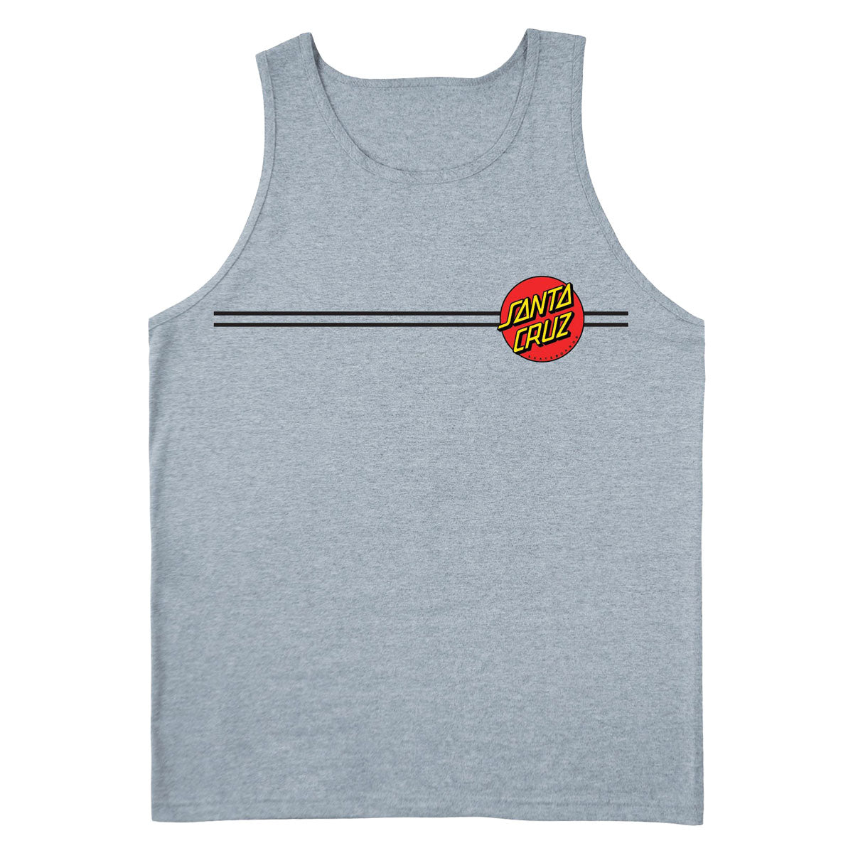 Santa Cruz Classic Dot Tank Top - Sport Grey image 1