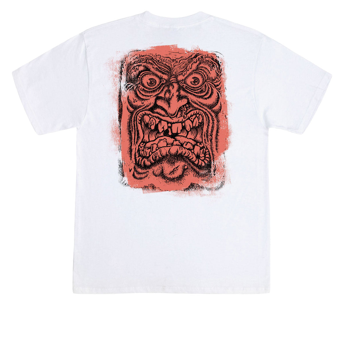 Santa Cruz Roskopp Block Face T-Shirt - White image 1