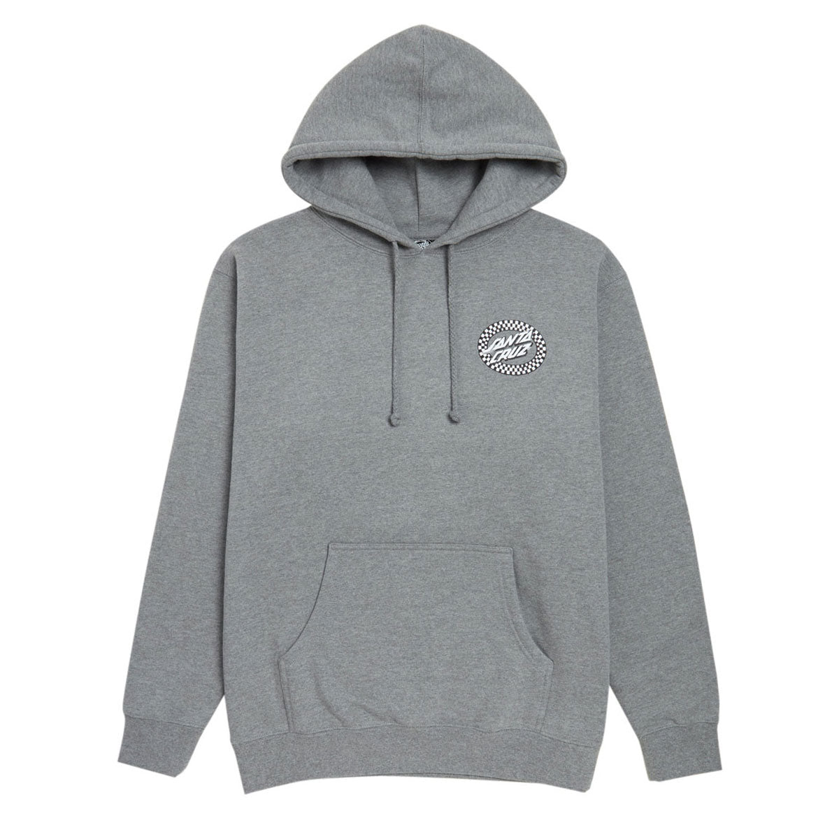 Santa Cruz Collage Oval Dot Hoodie - Gunmetal Heather image 2