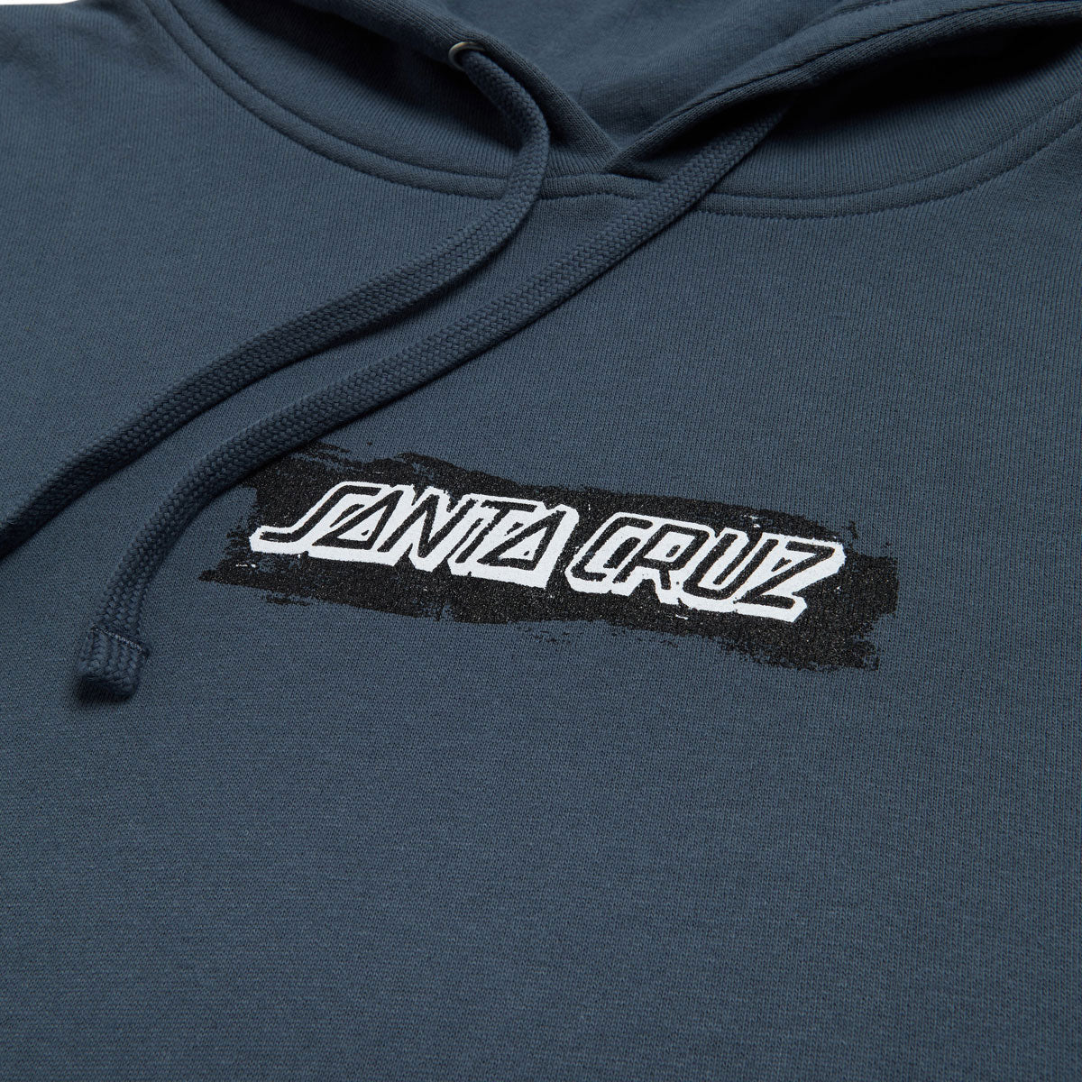 Santa Cruz Cut Strip Front Hoodie - Storm Blue image 2