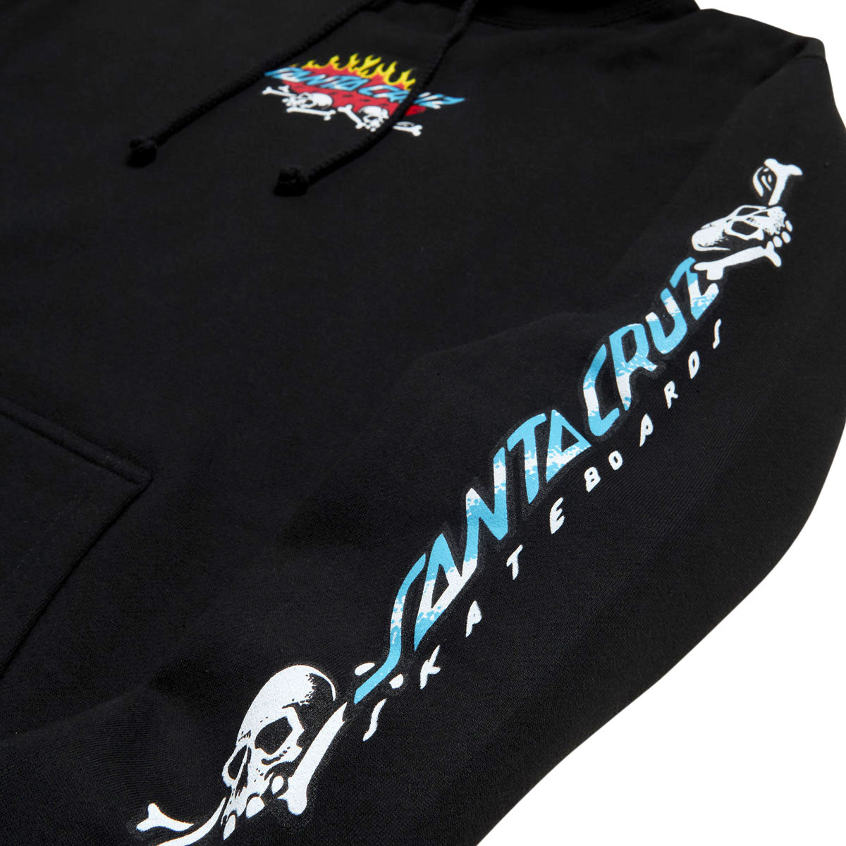 Santa Cruz Salba Voodoo Pit Hoodie - Black image 2
