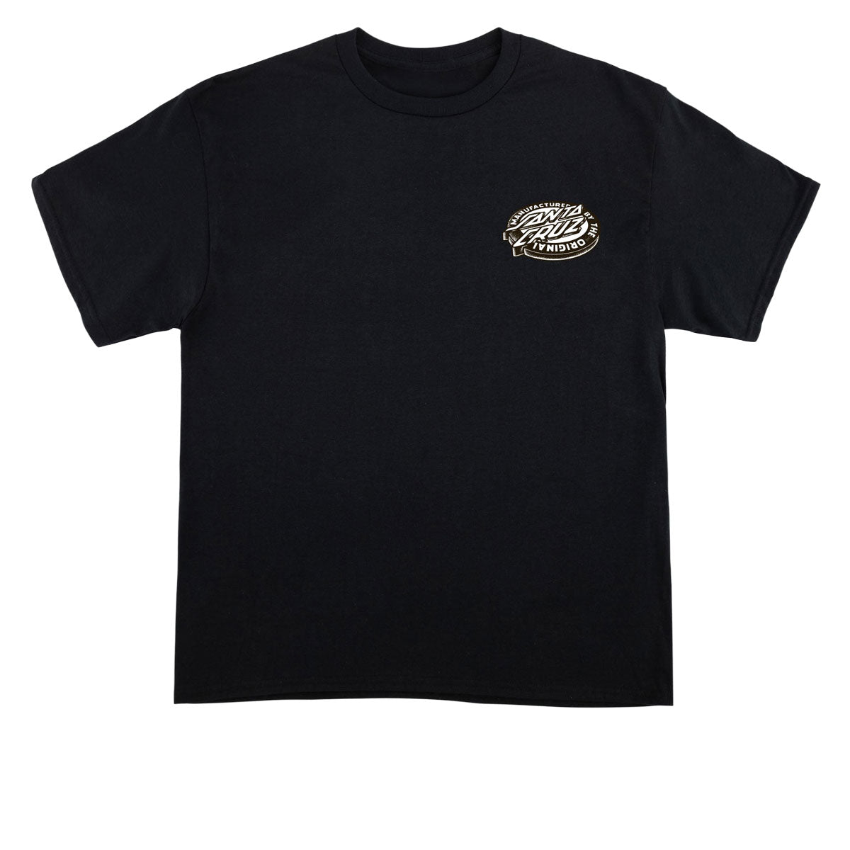 Santa Cruz Natas Sketch Panther T-Shirt - Black image 2