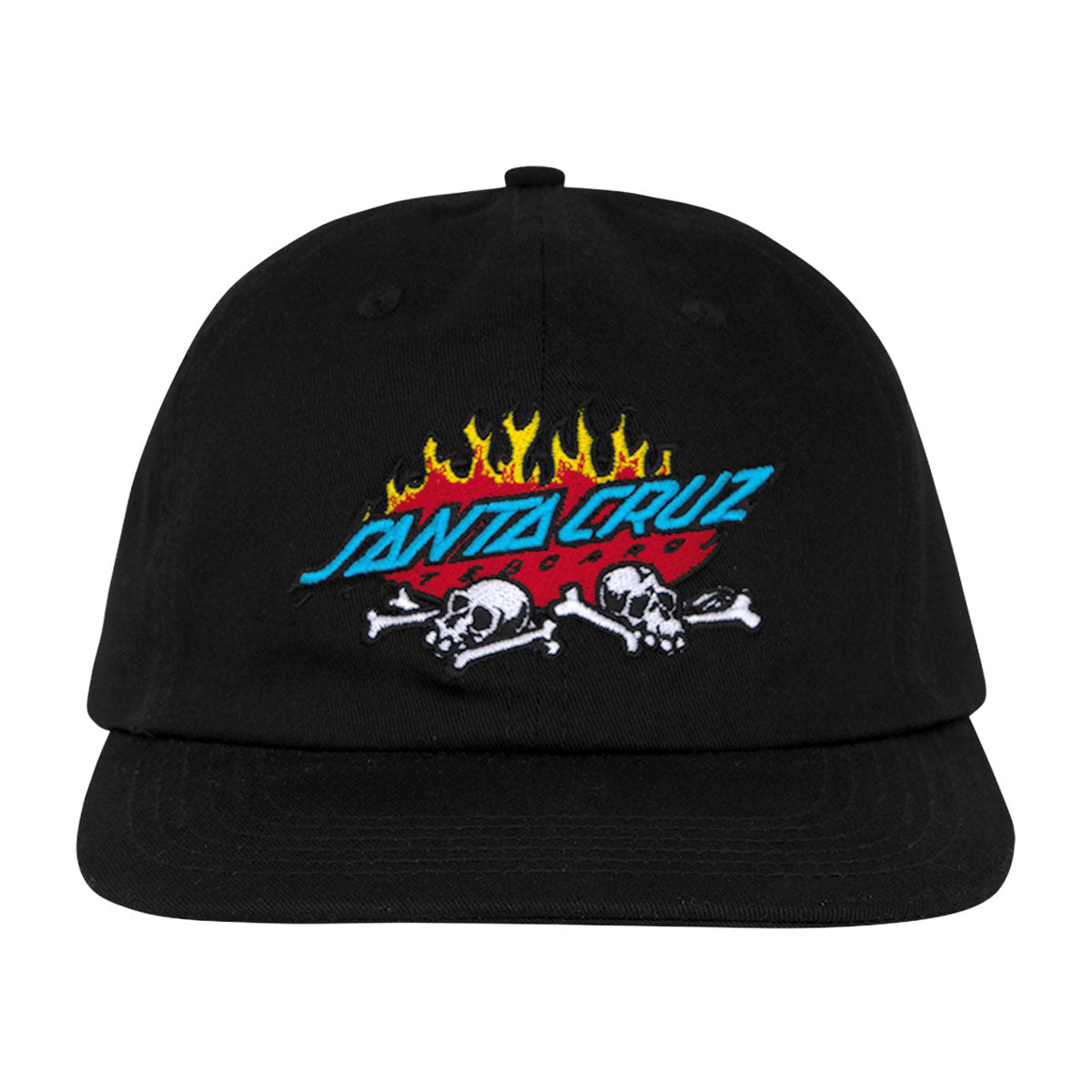 Santa Cruz Salba Voodoo Pit Snapback Hat - Black image 2