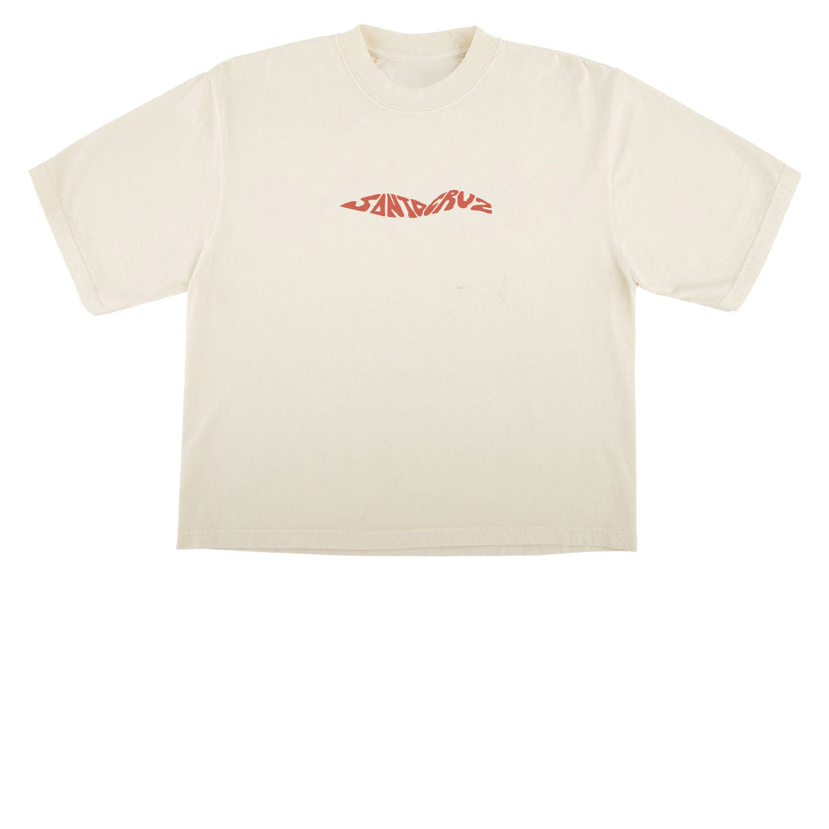 Santa Cruz Womens Sun Daze T-Shirt - Cream image 1