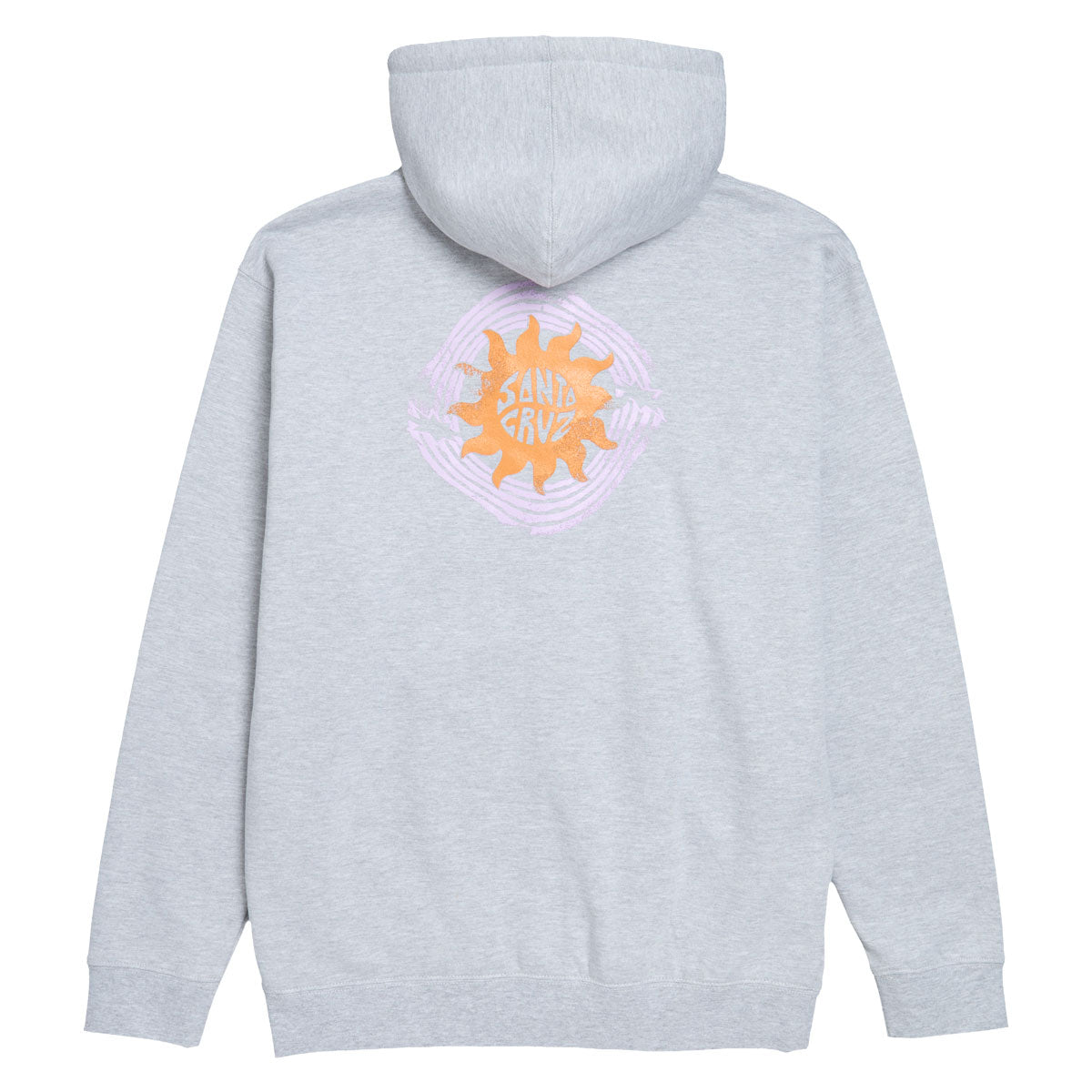 Santa Cruz Womens Sun Daze Zip Hoodie - Grey Heather image 2