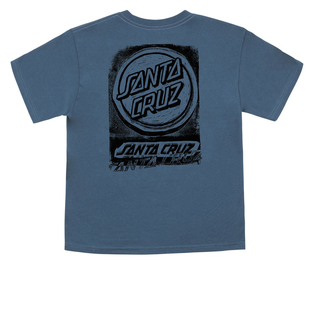 Santa Cruz Youth Cut Opus T-Shirt - Indigo image 1